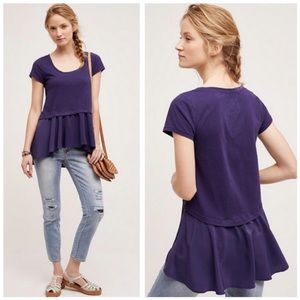 Anthropologie West End Top by Postmark